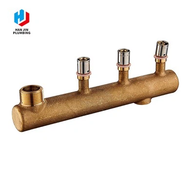 Messingmanifolder til vandfordeling